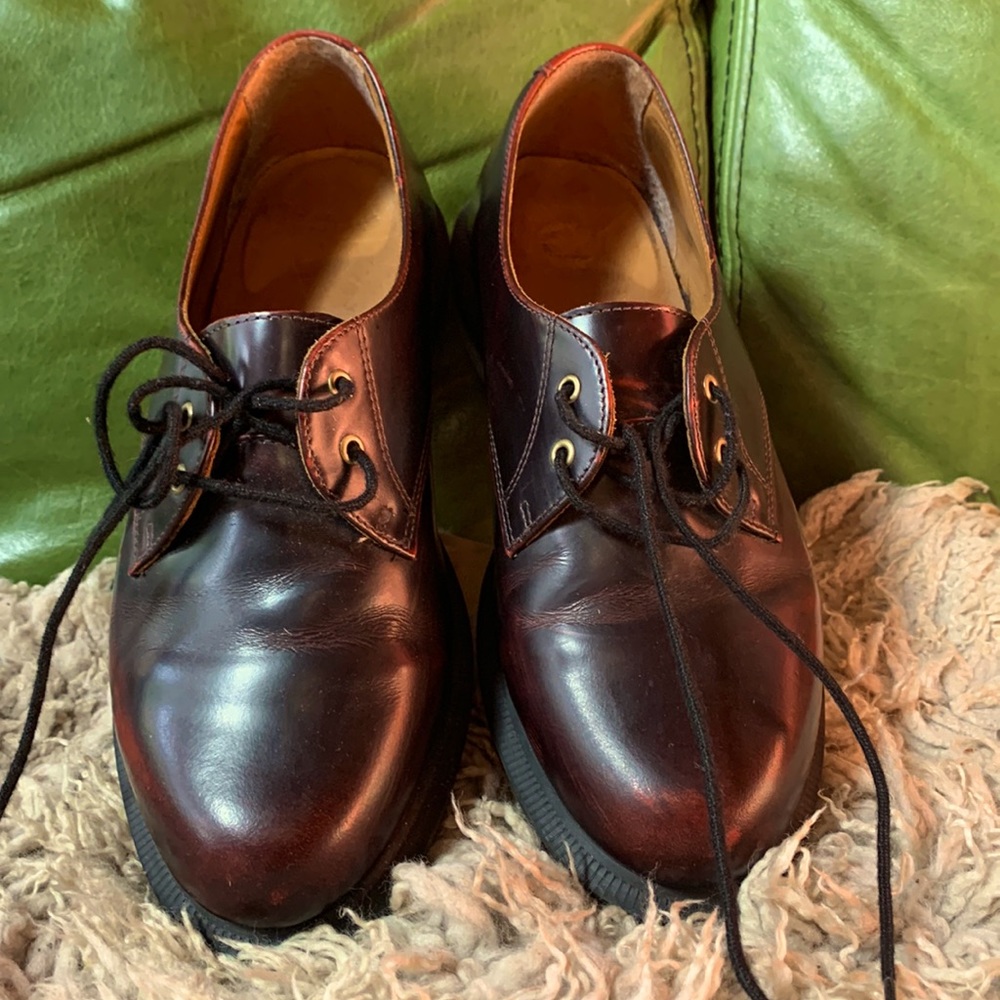 Dr Martin maroon Oxfords size 7